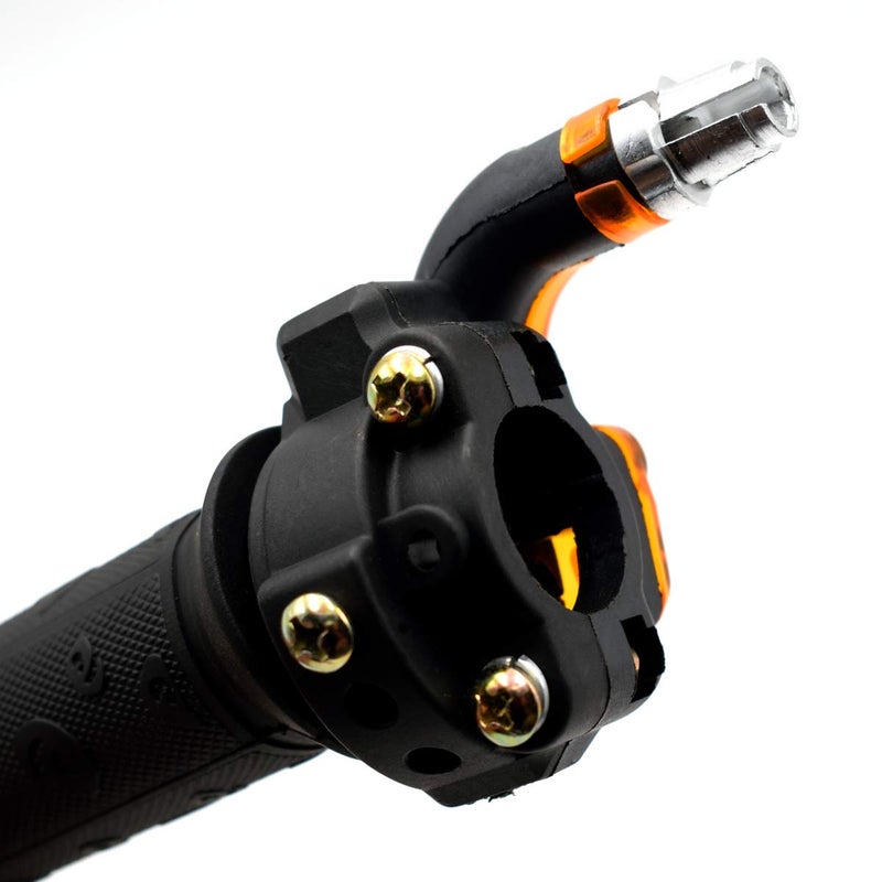 Royitay 7/8" 22mm Twist Throttle Accelerator Grip and 39" Throttle Cable for 47cc-49cc 2-Stroke 4 Wheeler Quad Trail Bike Mini Pit Dirt ATV Quad Pocket Motorized Bike Parts - Image 5